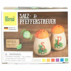 Erzi Salière et poivrier à jouer en bois