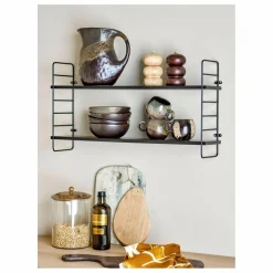 Bloomingville Art De La Table|Salière et Poivrière Marge en bois d'hévéa |