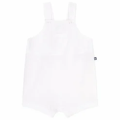 Petit Bateau Salopette Bargain Coton Bio | Ecru Clearance
