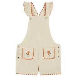 Emile et Ida Salopette Brodée | Crème Discount