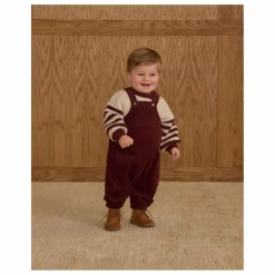 Rylee + Cru Salopette Cargo Mini | Bordeaux Clearance