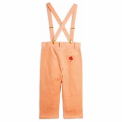 Mini Rodini Salopette Clover Velours Côtelé | Saumon Discount