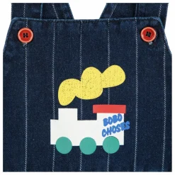 Bobo Choses Salopette en Jean Train Coton Bio |