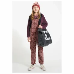 Enfant Piupiuchick Salopette Léopard Velours Côtelé |