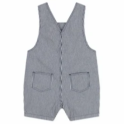 Petit Bateau Salopette Mini Rayée | Bleu marine Hot