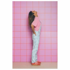 Favorite People Salopette Polaroid - Collection Femme | Bleu ciel