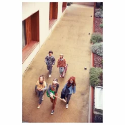 Enfant Piupiuchick Combinaisons|Robes, Combinaisons|Salopette Rayée Coton Bio |