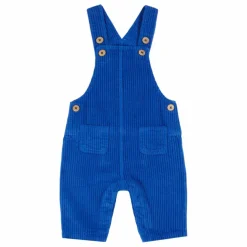 Clearance Emile et Ida Salopette Velours Côtelé | Bleu roi