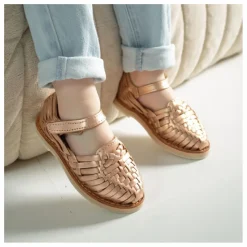 Mapache Sandales Alegria | Or rose Hot