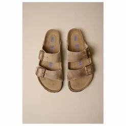 Outlet BIRKENSTOCK Sandales Arizona SFB Chaussant Normal | Tabac