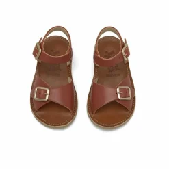 Young Soles Sandales Cuir Sonny | Rouille Clearance