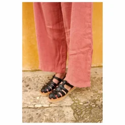 Sale Mapache Sandales Diego | Noir