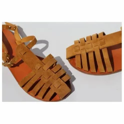 Femme Mama Praïa Sandales, Espadrilles|Sandales Fisherman Suede |