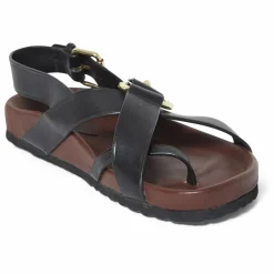 Femme Soeur Sandales Mexico Cuir |