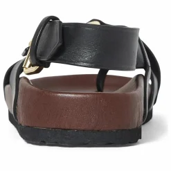 Femme Soeur Sandales Mexico Cuir |