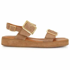 Anthology Paris Sandales Ottawa Daim | Naturel Clearance