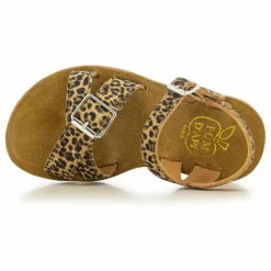 Pom d'Api Sandales Plage-Air Crossy | Léopard