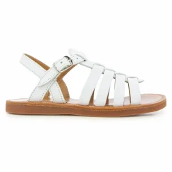 Pom d'Api Sandales Plagette Strap | Blanc Clearance