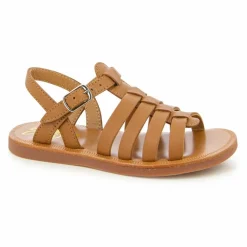 Pom d'Api Sandales Plagette Strap | Camel Best