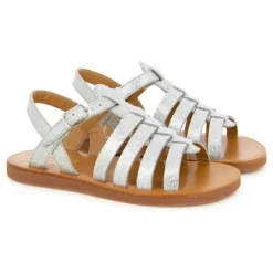 Best Pom d'Api Sandales Plagette Strap | Argenté