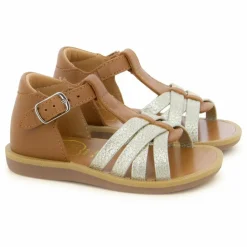Enfant Pom d'Api Sandales, Espadrilles|Sandales, Nu-Pieds|Sandales Poppy Back Neptune |