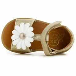Discount Pom d'Api Sandales Poppy Big Flo | Doré