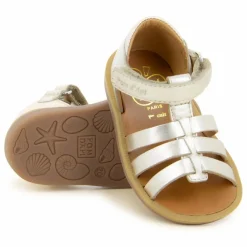 Pom d'Api Sandales Poppy Strap | Or Clearance