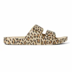 Clearance Freedom Moses Sandales Prints Wildcat | Beige