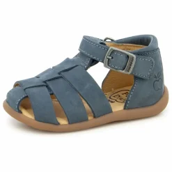 Discount Pom d'Api Sandales Stand Up Papy | Bleu pétrole