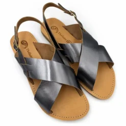 Femme Théluto Sandales Tom Métallisées |