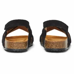 Pèpè Sandales Tressées Suede - Two Con Me | Noir Sale