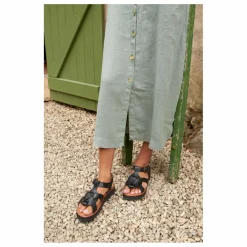 Mapache Sandales Tulum | Noir Outlet