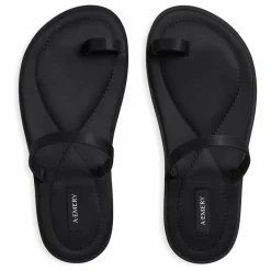 A. Emery Sandales Turi | Noir brillant New