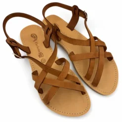 Théluto Sandales Verona Nubuck | Camel Best