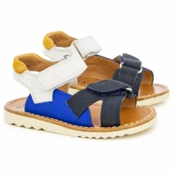 Online Pom d'Api Sandales Waff Jimy | Bleu marine
