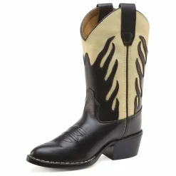 Bootstock Santiags Flames Black | Noir