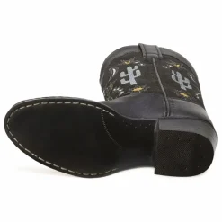 Bootstock Santiags Yucca | Noir Clearance