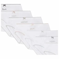 Bonpoint Semainier Culottes | Blanc Clearance