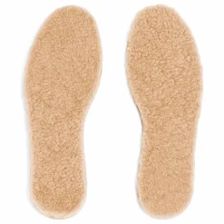 Clearance ILDA'S sheep Semelles Peau Lainée Mérinos et Liège | Beige