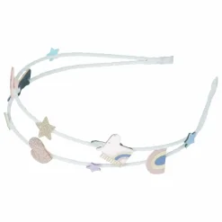 Mimi & Lula Serre-tête Alice Celeste | Argenté Discount