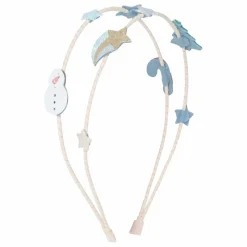 Mimi & Lula Serre-tête Alice Snowman | Bleu