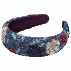 Becksöndergaard Serre-tête Wintery Perlé | Violet Hot