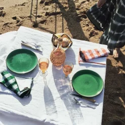 Maison de Vacances Serviette Bourdon toile mimi | Vichy Ardoise Online