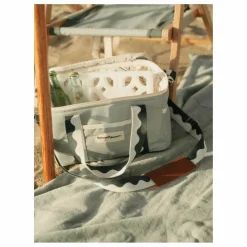 Business & Pleasure Co. Serviette de plage | Bleu Vert Hot