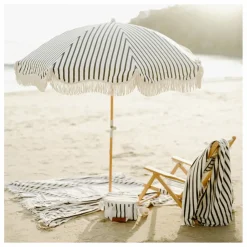 Clearance Business & Pleasure Co. Serviette de plage | Noir