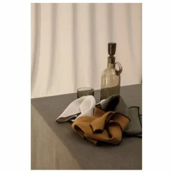 Communauté de biens Serviette de table en lin lavé-surfilée - Set de 4 |