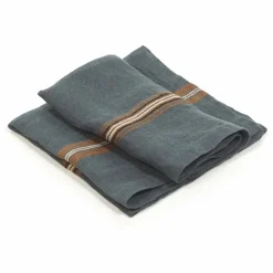 Discount Libeco Serviette de table Kea | Gris anthracite