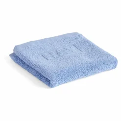 New Hay Serviette d'invité Mono | Bleu ciel