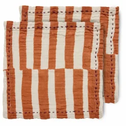 HKliving Linge De Table|Art De La Table|Serviettes de table en coton - Set de 2 |