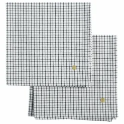 Outlet La cerise sur le gâteau Serviettes de table Gustave - Set de 2 | Caviar